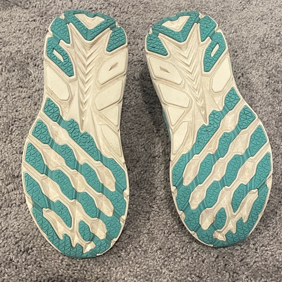 Hoka One One Womens Clifton 8 1119394 AEBL Blue Running Shoes Size 8.5 B - Picture 6 of 9